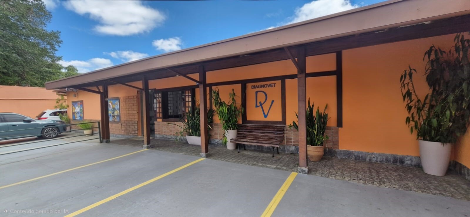 Fachada do Diagnovet Centro de Diagnóstico Veterinário em São José dos Campos